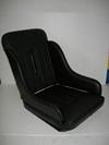 BERLINA CORSA-style bucket seat in black vinyl. Passenger side.